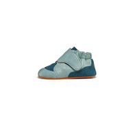 Affenzahn - Kid's Krabbelschuh Leder Crawly - Barfußschuhe, Gr. 20-21, türkis (Bunny/Petrol)