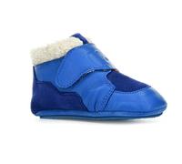 Krabbelschuh Leder Growy Elefa Blau