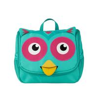 Affenzahn Kulturtasche Eule – Kinder-Kulturbeutel 1–5 Jahre Unisex Türkis