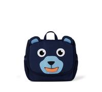 Affenzahn Kulturtasche Bär – für 1-5-jährige Kinder (Kindergarten, Mädchen und Jungen) – 2 l, blau