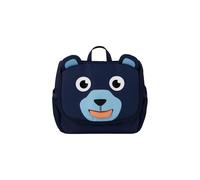 Affenzahn Kulturtasche Bär – für 1-5-jährige Kinder (Kindergarten, Mädchen und Jungen) – 2 l, blau