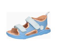 Affenzahn Barfußschuh Sandale Airy Hai Leder Blau Größe 27 Kinder