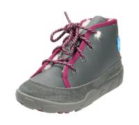 Affenzahn Leder Easy Bird für Kinder, grau, Größe 26 EU