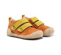 Affenzahn Lauflerner Leder Walky rutschfest, mit Klettverschluss, Flexibel, Leicht, Größe 19-25 Katze - Braun, 21