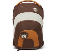 Affenzahn Zaino per avventure Daydreamer ergonomico, volume 12 L, personalizzabile, con protezione impermeabile e catarifrangenti Affenzahn - Marrone