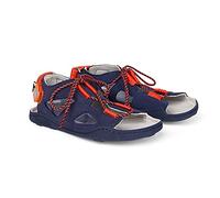 Affenzahn Sandale Vegan Kindersandale mit Kappe für Jungen und Mädchen Elefant - Orange, 26