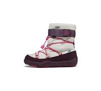 Affenzahn Schneestiefel Vegan Snowy wasserdicht, warm gefüttert, zum Reinschlüpfen, Größe 21-32 Vogel - Lila, 32