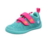 Affenzahn Halbschuh Knit Happy mit Klettverschluss, Vegan, rutschfest, Flexibel, Reflektierend, besonders leicht in Größe 21-32