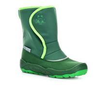 Affenzahn Schneestiefel Vegan Freezy wasserdicht, warm gefüttert, zum Reinschlüpfen, Größe 21-32 Frosch - Grün