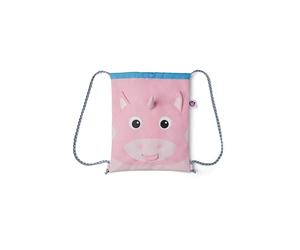 Affenzahn Sportbeutel Einhorn - Rosa | Turnbeutel mit Kordelzug als Sportbeutel für Mädchen und Jungen von 1 bis 5 Jahren, ideal für Kindergarten und Freizeit