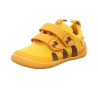 Affenzahn Barfußschuh Lucky Tiger Baumwolle Klettverschluss rutschfest Gelb Größe 35 Kinder