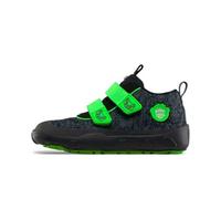 Affenzahn Übergangsschuh Knit Happy wasserdicht atmungsaktiv vegan mit Kaltfutter, Klettverschlüssen und Rutschfester Sohle Größe 21-32 Panther - Schwarz