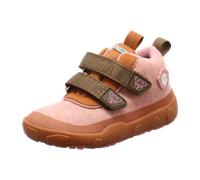 Affenzahn Übergangsschuh Knit Happy wasserdicht atmungsaktiv vegan mit Kaltfutter, Klettverschlüssen und Rutschfester Sohle Größe 21-32 REH - Rosa, 30