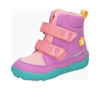 Affenzahn Winterstiefel Vegan Comfy warm gefüttert, wasserdicht mit Kletterverschlüssen, Größe 21-35 Eule - Lavendel