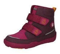 Affenzahn Winterstiefel Vegan Comfy warm gefüttert, wasserdicht mit Kletterverschlüssen, Größe 21-32 Vogel - Lila, 33