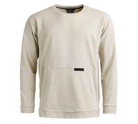 Affinity Crew Neck Merino Pullover Herren-White Tea-XL