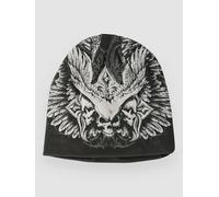 Affliction Death Eyes Rev Beanie black lava wash Gr. Uni