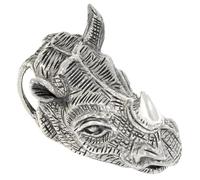AFP Anhänger Nashorn Nashornkopf 925 Sterling Silber AS-23-1