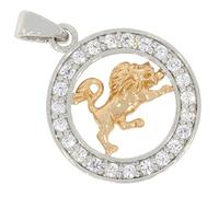AFP Damen Anhänger Löwe 925 Sterling Silber St2-7s