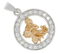 AFP Damen Anhänger Wassermann 925 Sterling Silber St2-1s