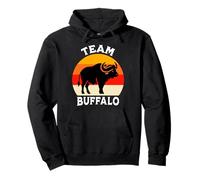 African Buffalo Team Afrikanischer Büffel Pullover Hoodie