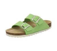 AFS-Schuhe 2100, sportliche Damen Pantoletten, praktische Arbeitsschuhe aus Leder, Apfel, 37 EU