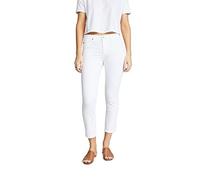 AG Adriano Goldschmied Women's Sateen Prima Crop, White, 30