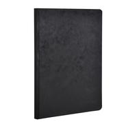 AgeBag Kladde schwarz A4-Format blanco