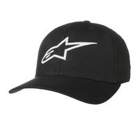 Ageless Curved Flexfit Cap by alpinestars schwarz-weiß L/XL (58-61 cm)