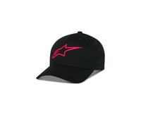 Snapback Kappe Alpinestars Ageless Schwarz/RotEinheitsgröße Schwarz,Rot