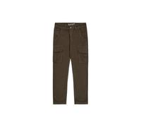 Cargohose ALPHA INDUSTRIES "Alpha Industries Men - Pants Agent Pant" Gr. 28, Normalgrößen, schwarz (schwarz olive), Herren, Obermaterial: 100% Baumwolle, Futter: 100% Baumwolle, Hosen (26727036-28) sc