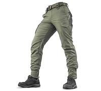 Aggressor Flex Cargohose für Herren, aus Baumwolle, mit Cargotaschen, Army Olive, 32W / 30L