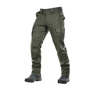 Aggressor Flex Cargohose für Herren, aus Baumwolle, mit Cargotaschen, Army Olive, 42W / 34L