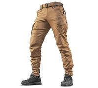 Aggressor Flex Cargohose für Herren, aus Baumwolle, mit Cargotaschen, Coyote Brown, 38W / 34L