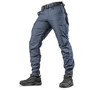 Aggressor Flex Cargohose für Herren, aus Baumwolle, mit Cargotaschen, marineblau, 30W / 34L