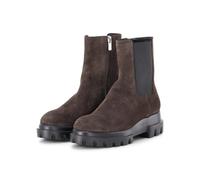 Agl Low-Top Sneaker - Boots Chunky Beat aus Veloursleder - Gr. 36 (EU) - in Braun - für Damen