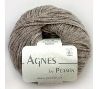 Agnes by Permin - Chainette aus Yak, Kaschmir & Merino (25g/110m) (01 beige)
