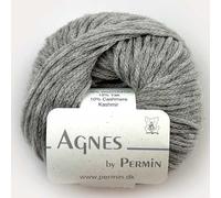 Agnes by Permin - Chainette aus Yak, Kaschmir & Merino (25g/110m) (03 grau)