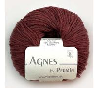 Agnes by Permin - Chainette aus Yak, Kaschmir & Merino (25g/110m) (05 guava)