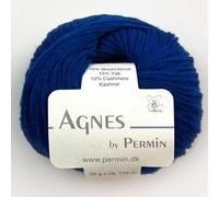 Agnes by Permin - Chainette aus Yak, Kaschmir & Merino (25g/110m) (08 royal blau)
