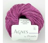 Agnes by Permin - Chainette aus Yak, Kaschmir & Merino (25g/110m) (12 himbeere)