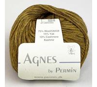 Agnes by Permin - Chainette aus Yak, Kaschmir & Merino (25g/110m) (13 curry)