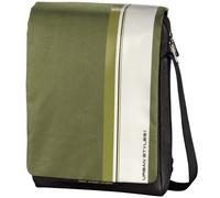 aha: Hyde Messenger Tasche für Netbook/Tablet-PC grün/weiß