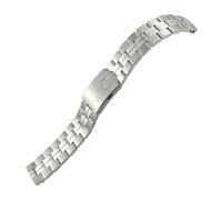 AHGDDA Edelstahl-Uhrenarmbänder für 1853 T049 T049410A Tissot PR100-Serie, massives Metallarmband, 19 mm(Silver)
