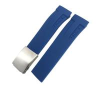 AHGDDA Naturkautschuk-Uhrenarmband, passend für Tissot T048.417/T048.427 T-RACE T048, weiches Sport-Silikon-Uhrenarmband, Faltschließe