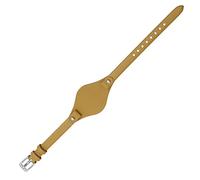 AHGDDA Uhrenarmband aus echtem Leder für Fossil ES3077, ES2830, ES3262, ES3060, stilvolles Damen-Uhrenarmband, kleines Armband, 8mm rose gold clasp