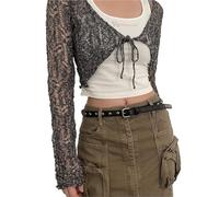 AHIOJEGX Nietengürtel Damen American Vintage Gürtel Casual Niet dünn Leder Punk Style Metal Rock einzigartig vielseitig(Black)