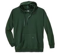 Ahorn Basic Kapuzen-Sweatshirt dunkelgrün Übergröße, Größe:6XL