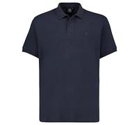 Ahorn Sportswear Herren Pikee Polo Shirt Kurzarm blau in Übergrößen bis 10XL, Größe:3XL