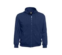 Ahorn Sportswear Herren Sweatjacke mit Kapzue großen Größen 2XL-10XL blau, Größe:XXL